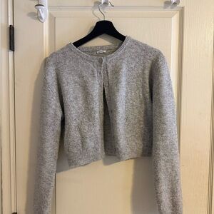 Garage Light Gray Women's Cardigan
